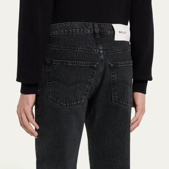 BALLY Men's Slim-Straight 5-Pocket Jeans - Picture 1 of 10